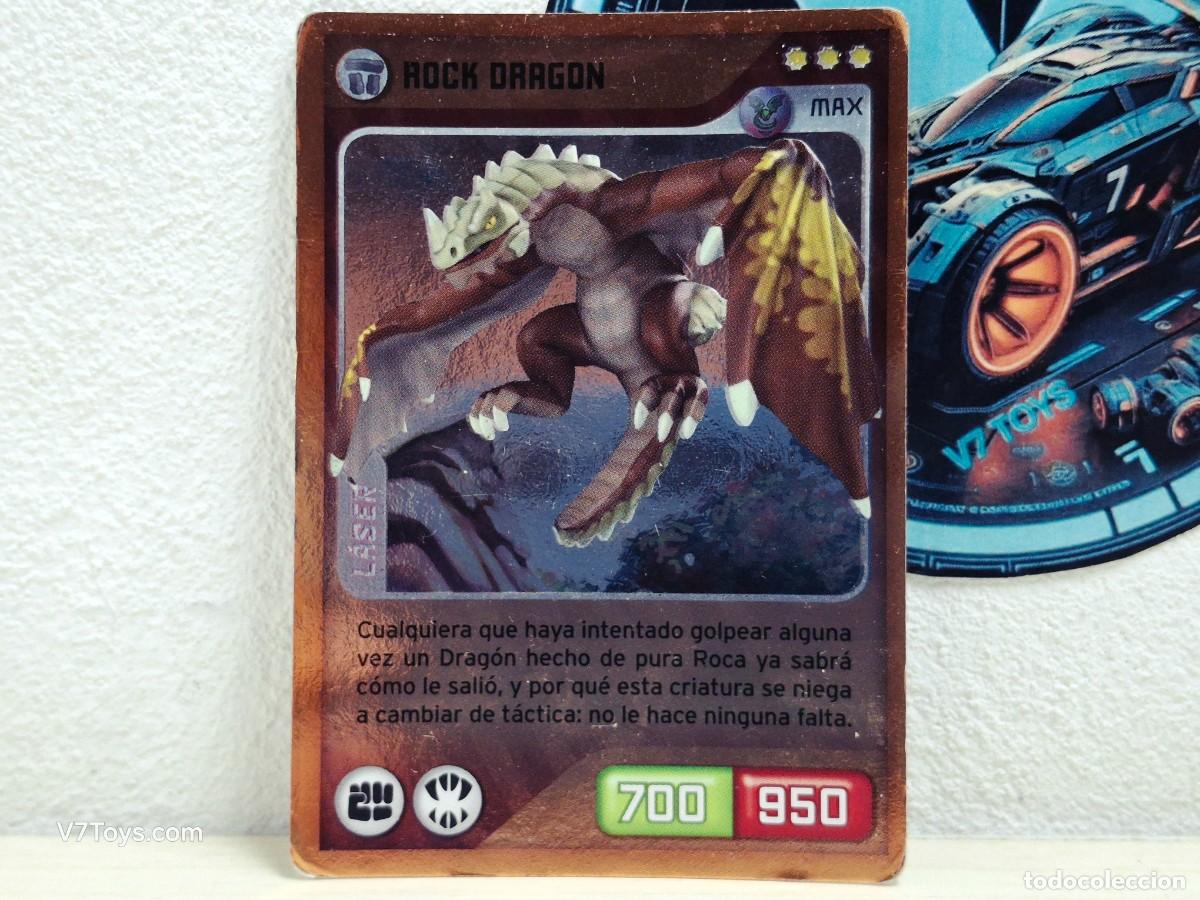 Trading Cards: Carta Rock Dragon 188 Invizimals 2014 Panini