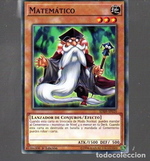 Trading Cards: CROMO KONAMI YU-GI-OH MATEM&Aacute;TICO EN019 DEL A&Ntilde;O 1996