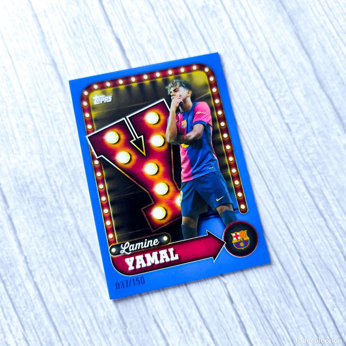 Trading Cards: Lamine Yamal Topps 037/150