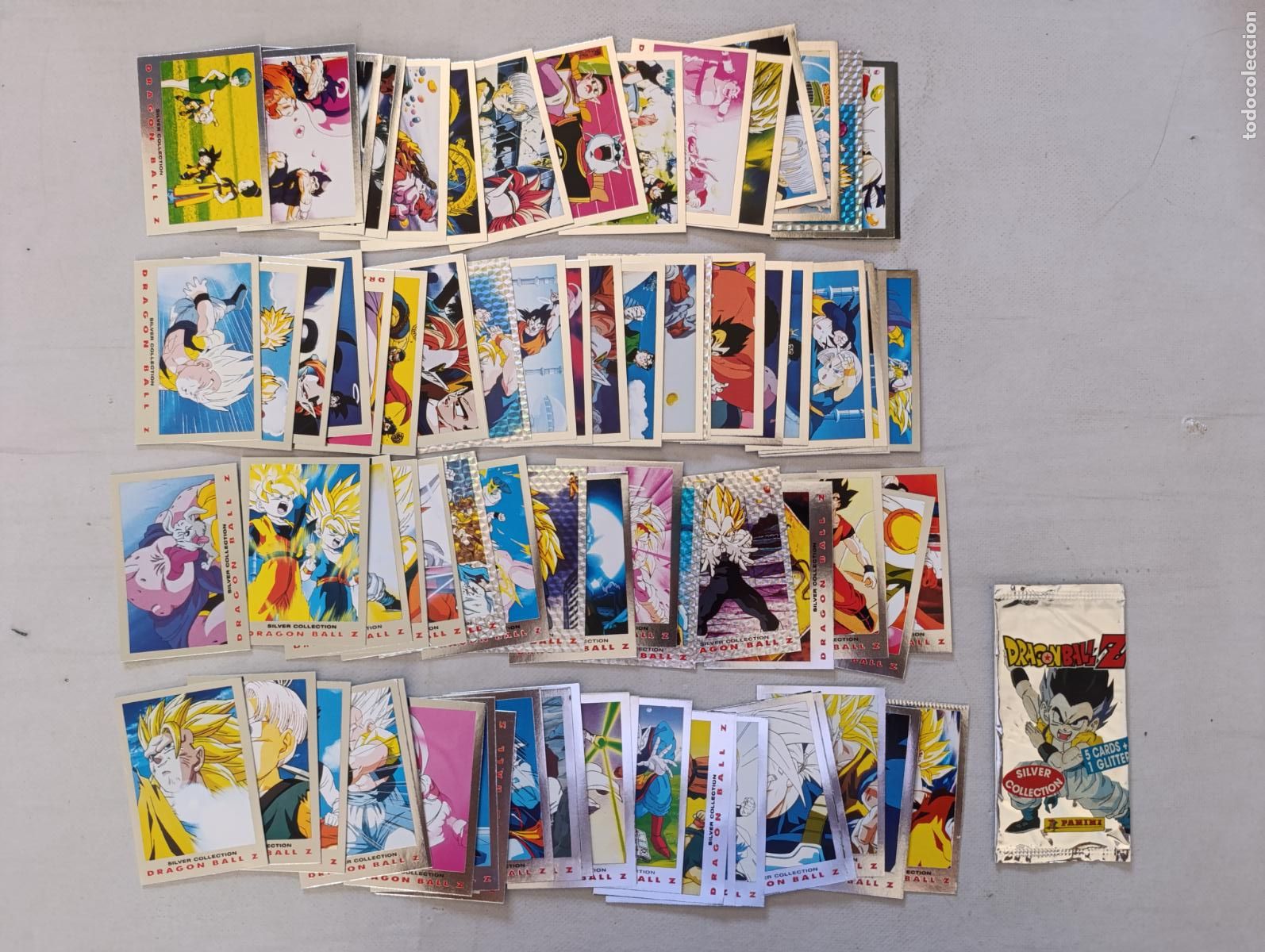 Trading Cards: DRAGON BALL Z SERIE 2 PLATA SEMI COMPLETA - 84 DE 105 CARDS - ED. ITALIANA - PANINI - SILVER (DG#w)