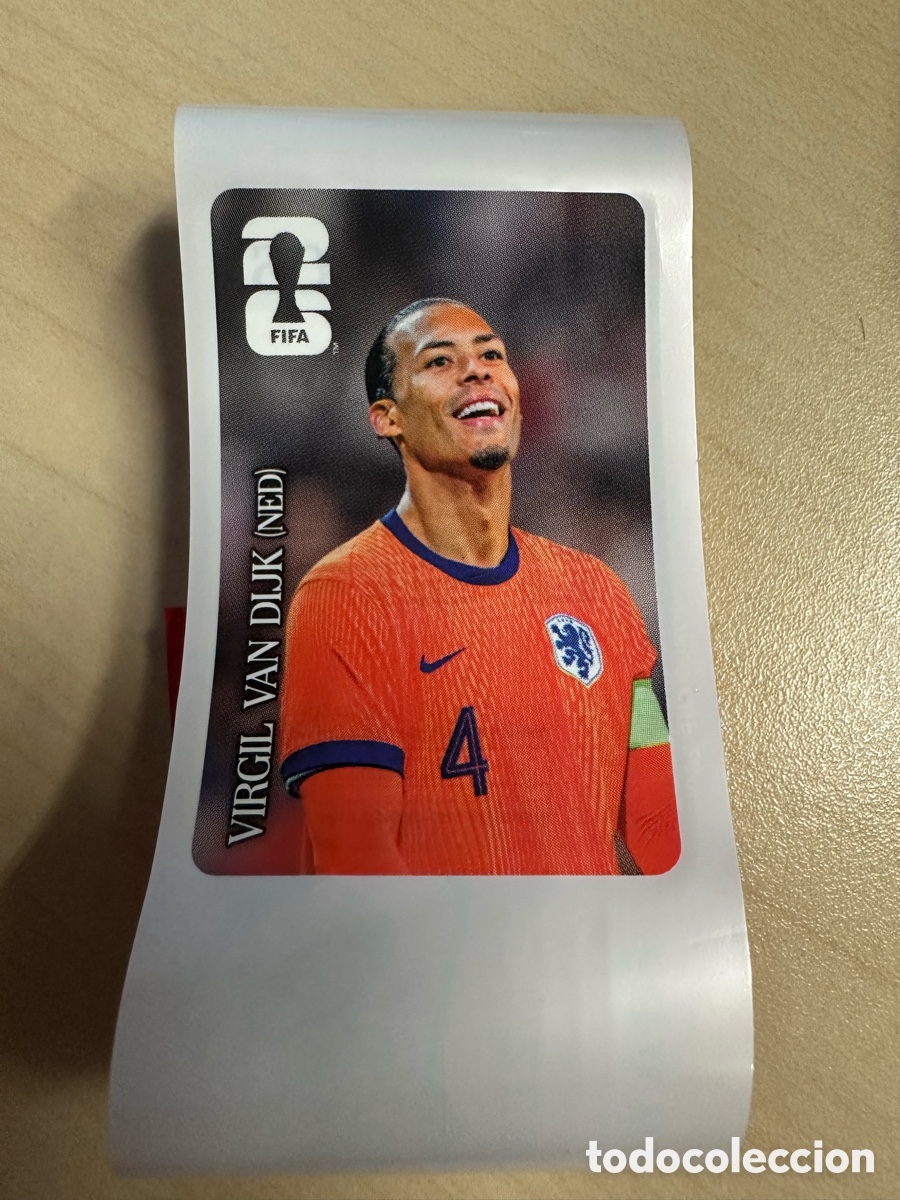 Trading Cards: VIRGIL VAN DIJK PAISES BAJOS COCA COLA CC6 FIFA WORLD CUP USA CAN MEX 2026 MUNDIAL 26 PANINI