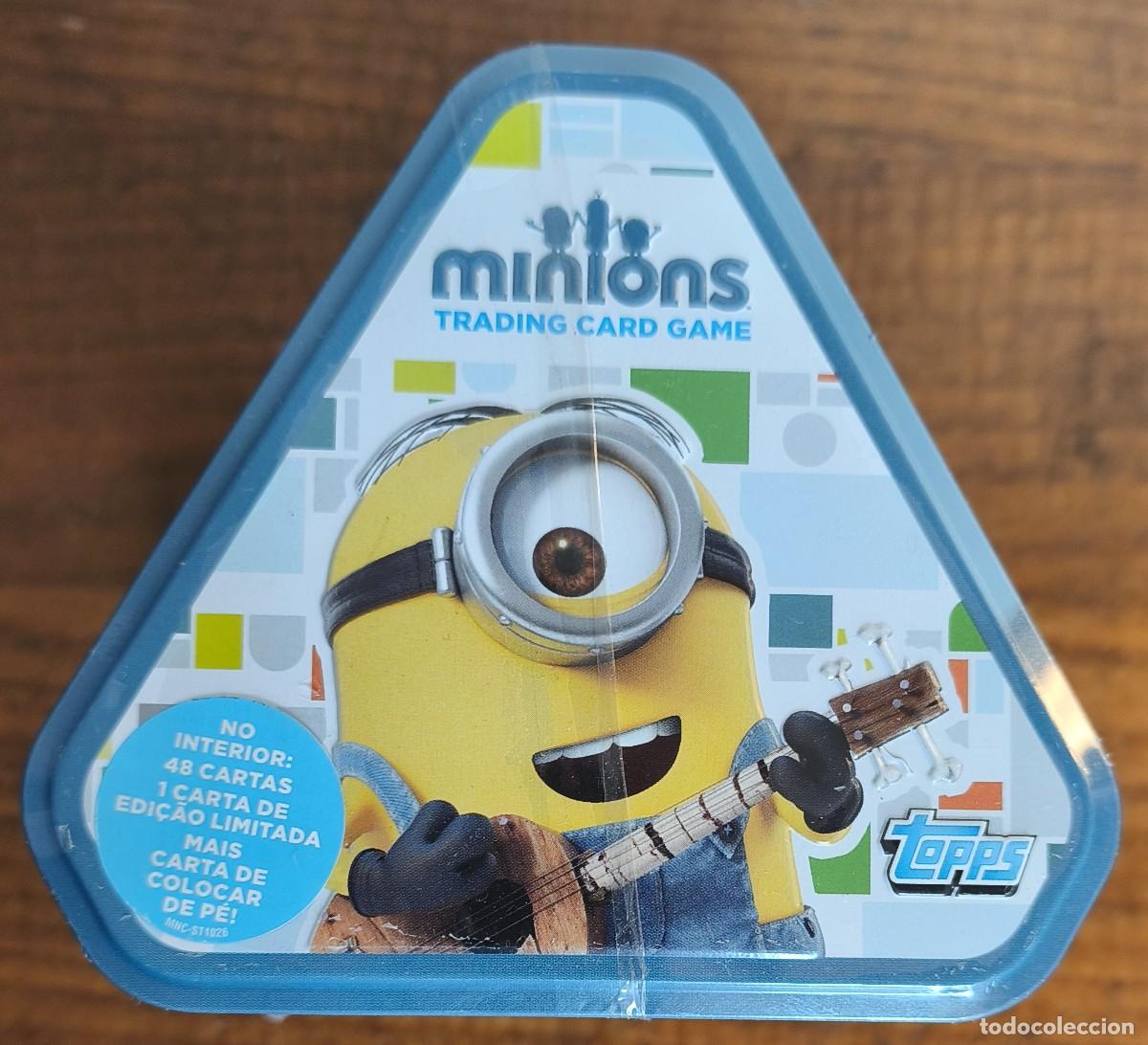 Trading Cards: MINIONS, LA PEL&Iacute;CULA -- CAJA MET&Aacute;LICA -- PRECINTADA