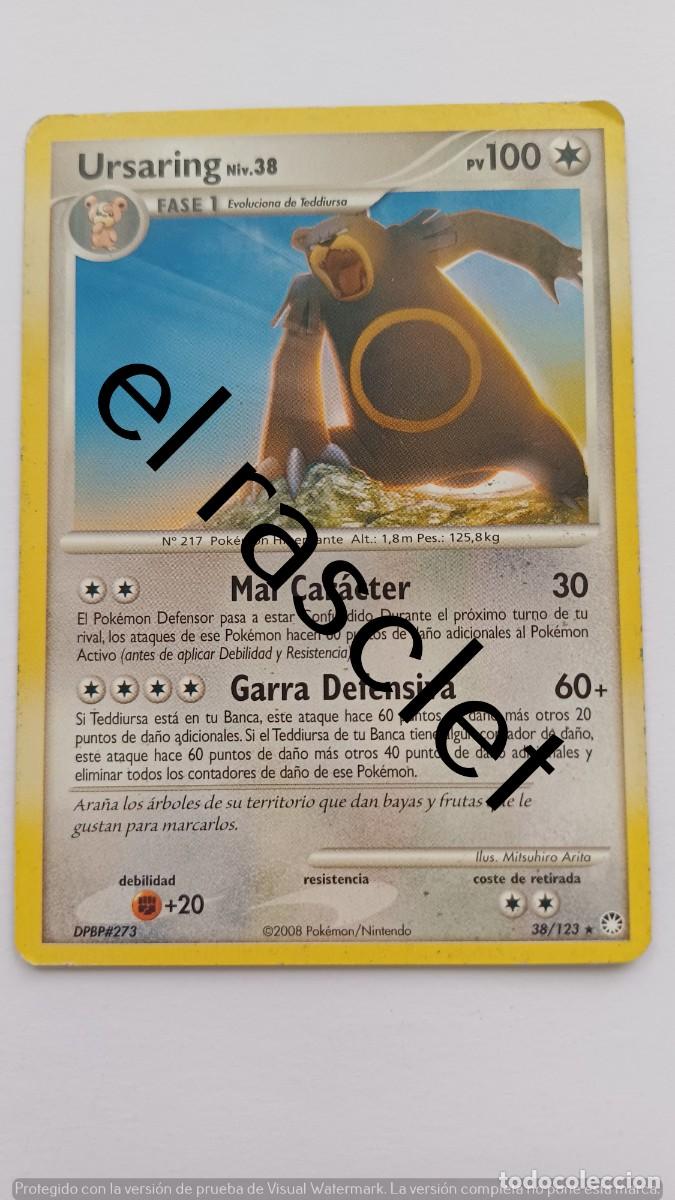 Trading Cards: CARTA URSARING- POKEM&Oacute;N 2007 - 38/123