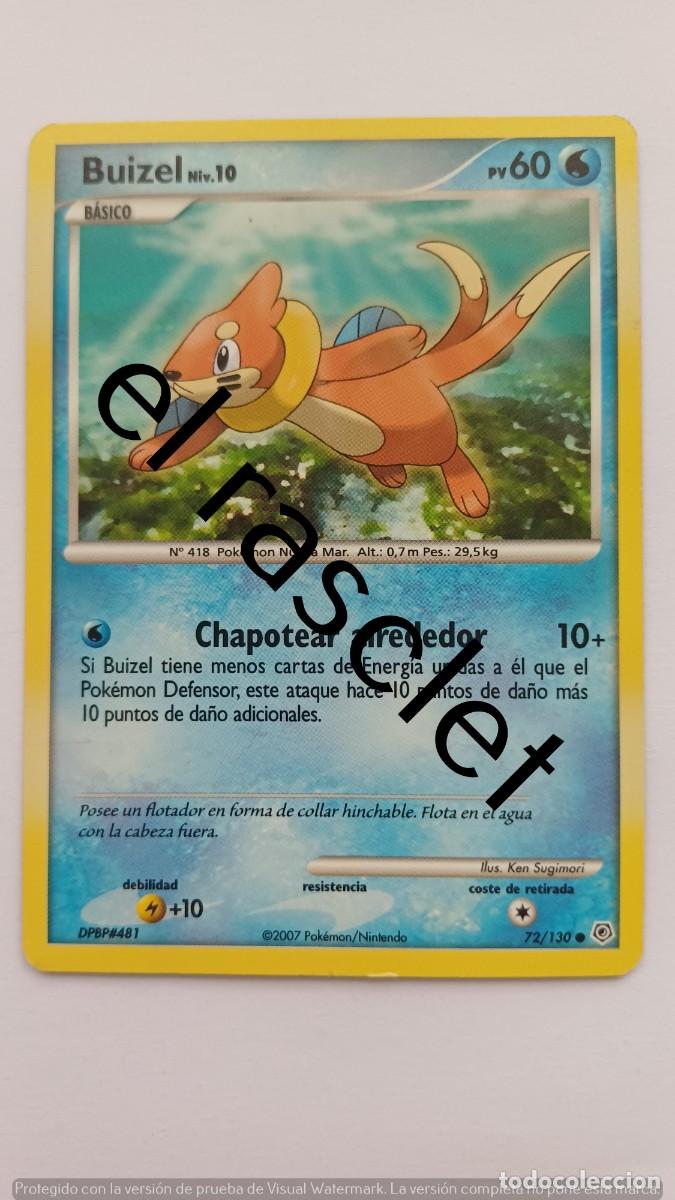 Trading Cards: CARTA BUIZEL- POKEM&Oacute;N 2007 - 72/130