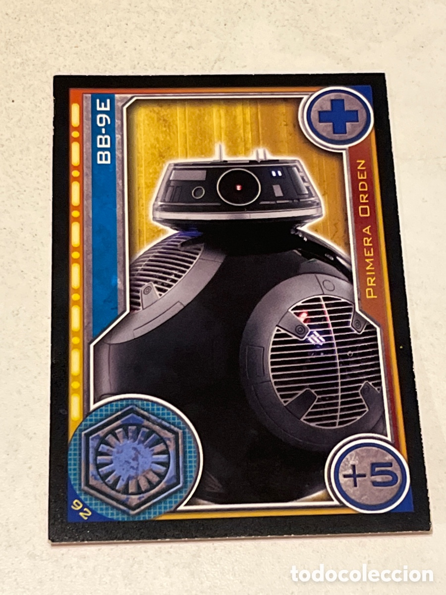 Trading Cards: Cromo Star Wars Topps Trading Card BB-9E