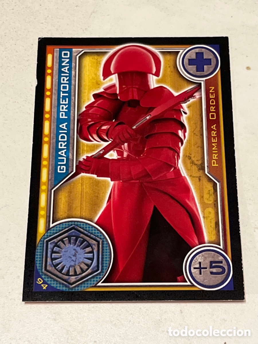 Trading Cards: Cromo Star Wars Tpps Trading Card Guardia Pretoriano