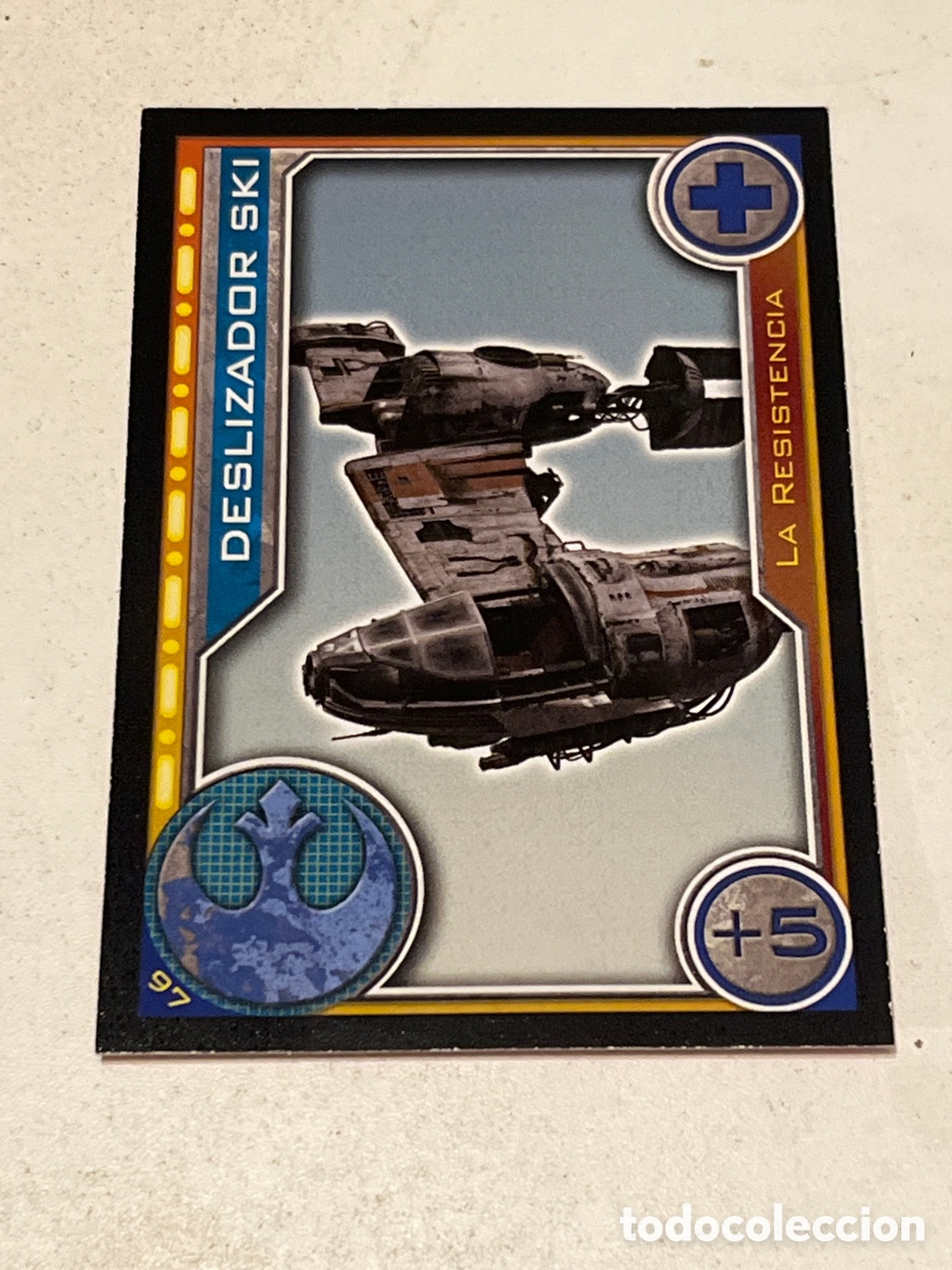Trading Cards: Cromo Star Wars Topps Trading Card N&deg;97 Deslizado Ski