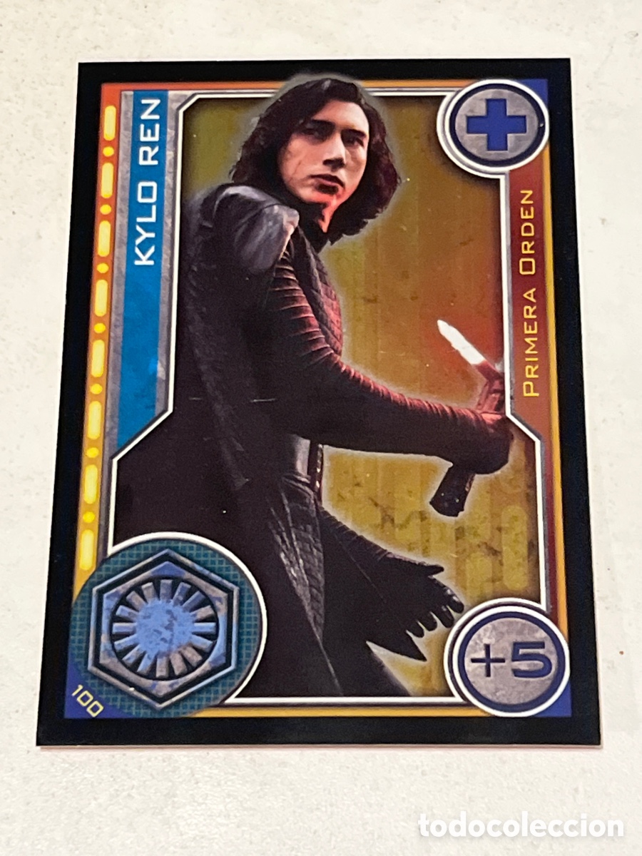 Trading Cards: Cromo Star Wars Topps Trading Card N&deg;100 Kylo Ren