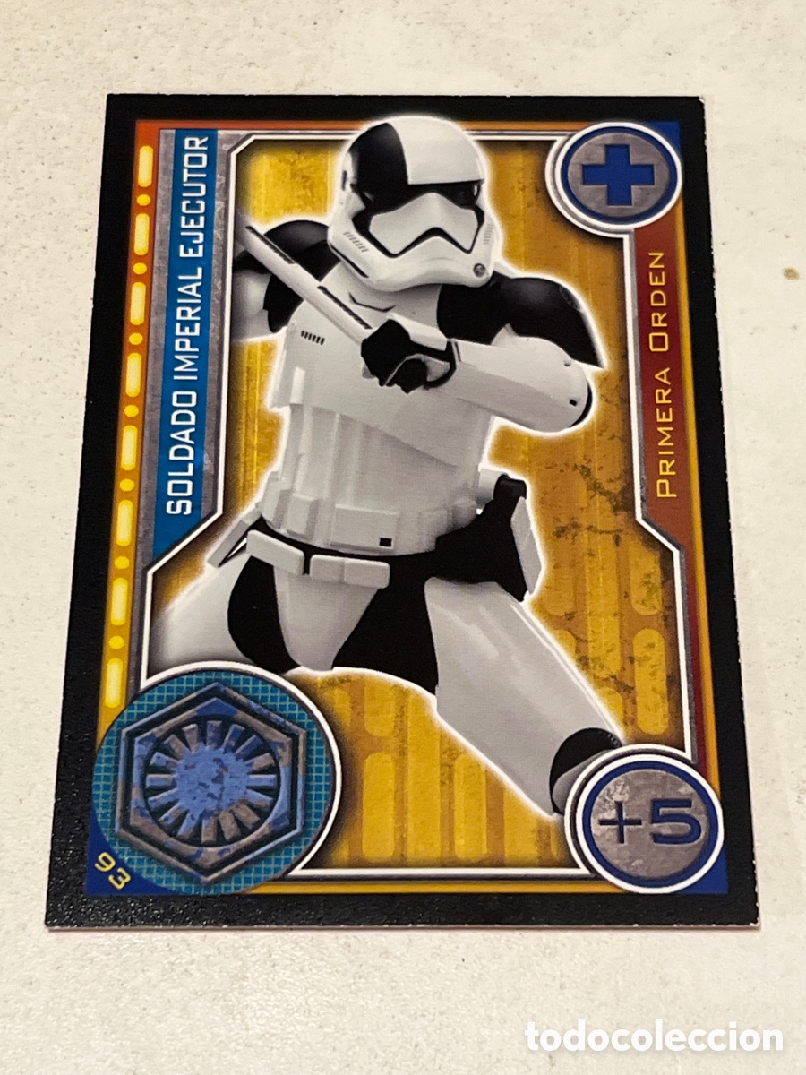 Trading Cards: Cromo Star Wars Topps Trading Card N&deg;93 Soldado Imperial Ejecutor