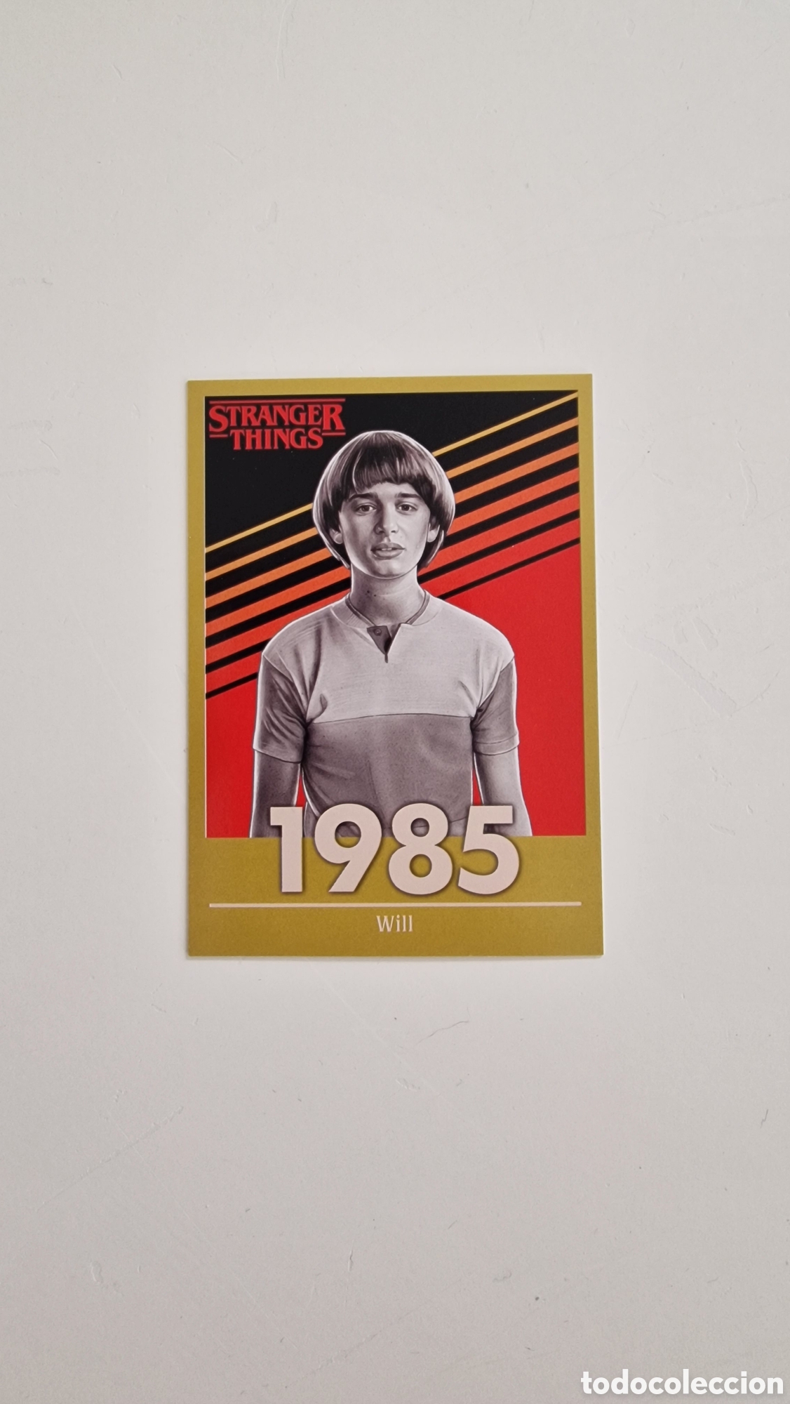 Trading Cards: 131 Will 1985 Stranger Things Tarjeta Oro Gold