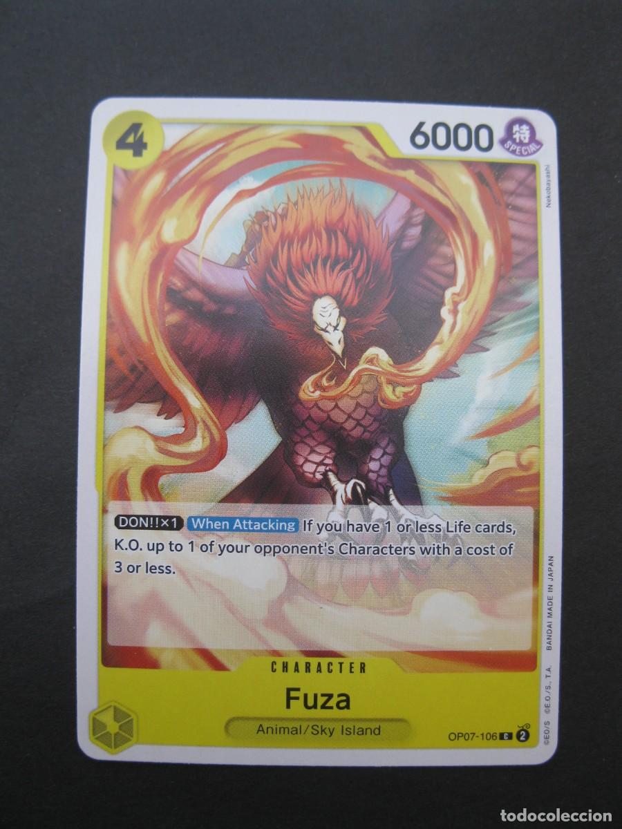 Figurine Collezionabili: CARTA - ONE PIECE - TRADING CARD - FUZA - EN INGL&Eacute;S - BANDAI.