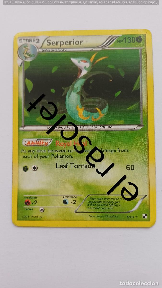 Trading Cards: CARTA SERPERIOR- POKEM&Oacute;N 2007 - 6/114