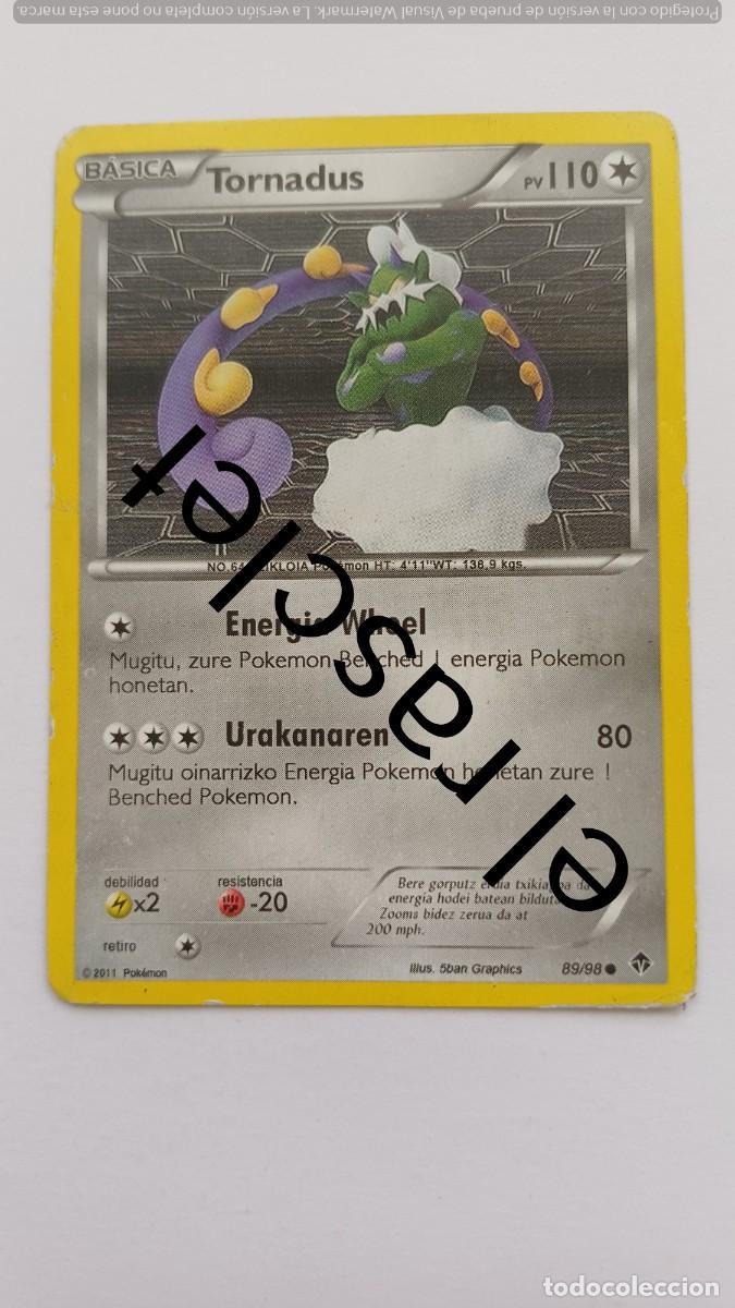 Trading Cards: CARTA TORNADUS- POKEM&Oacute;N 2007 - 89/98