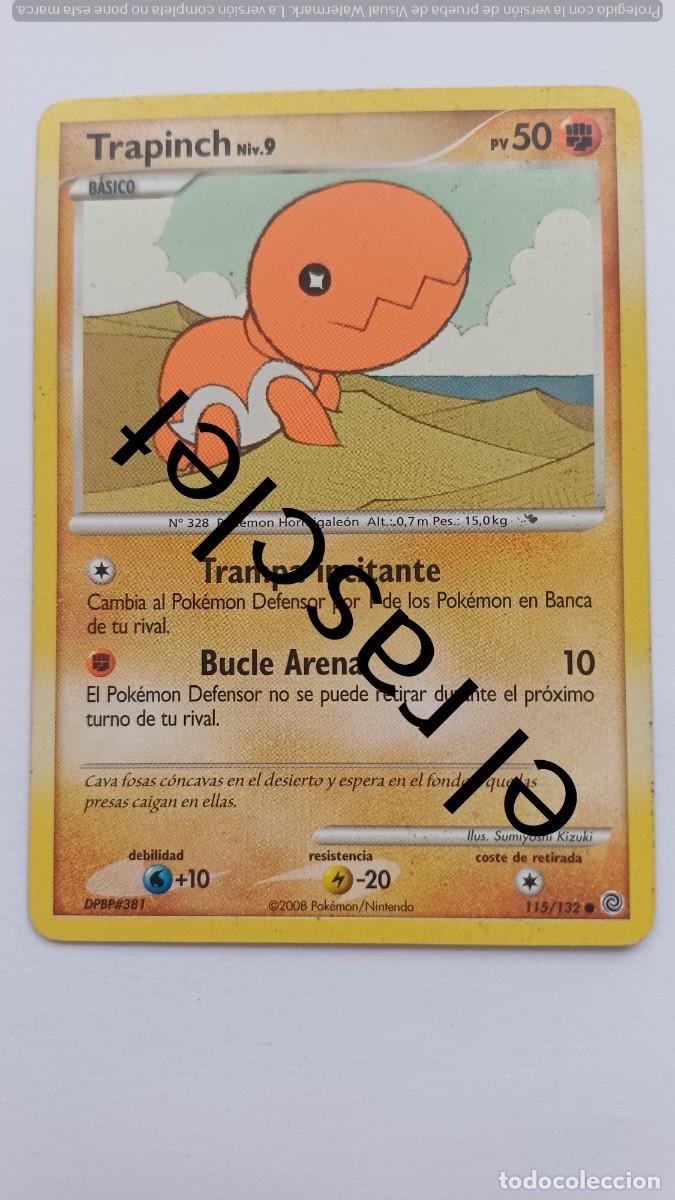 Trading Cards: CARTA TRAPINCH - POKEM&Oacute;N 2007 - 115/132