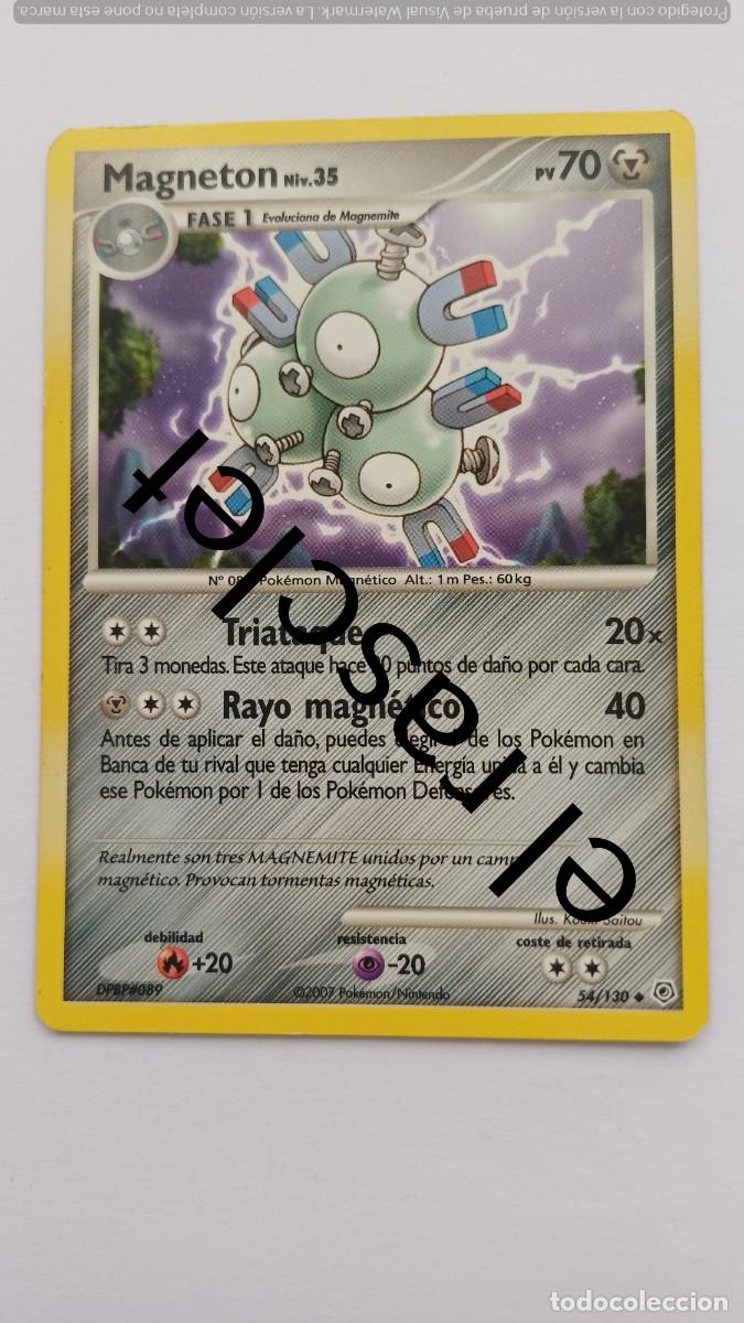 Trading Cards: CARTA MAGNETON - POKEM&Oacute;N 2007 - 54/130