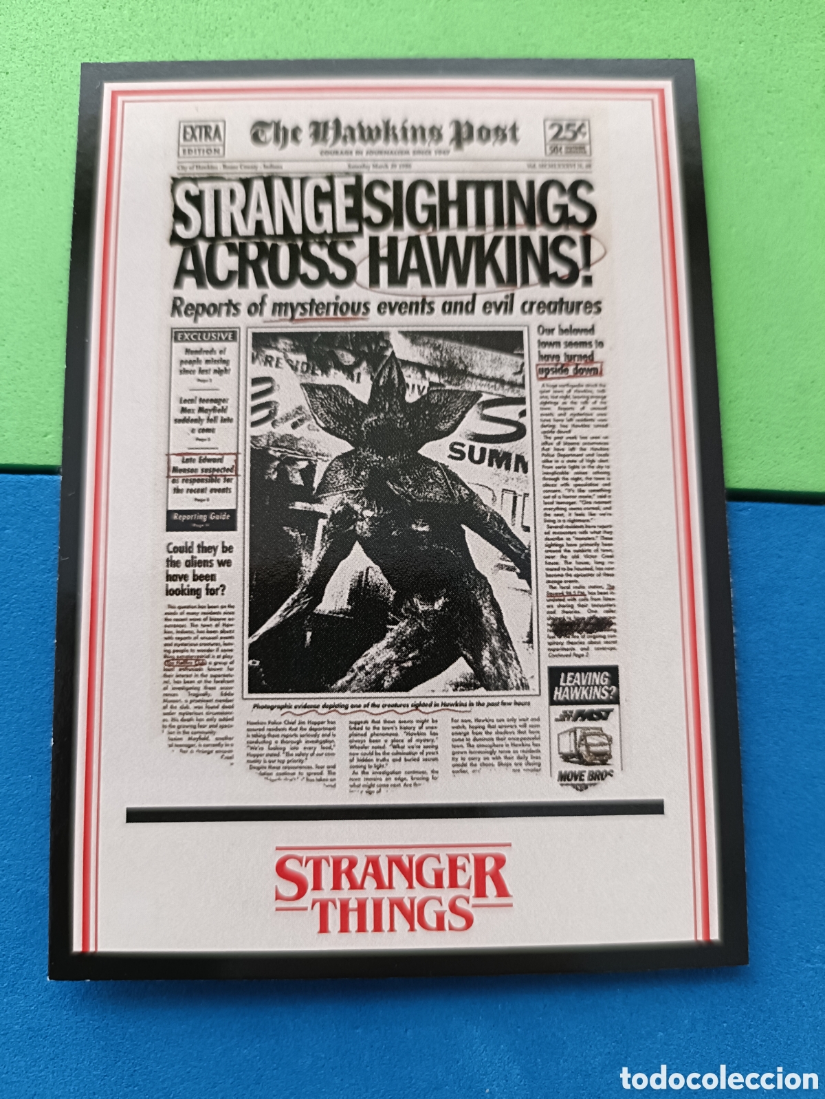 Trading Cards: 188 Panini Stranger Things: This is our story carta