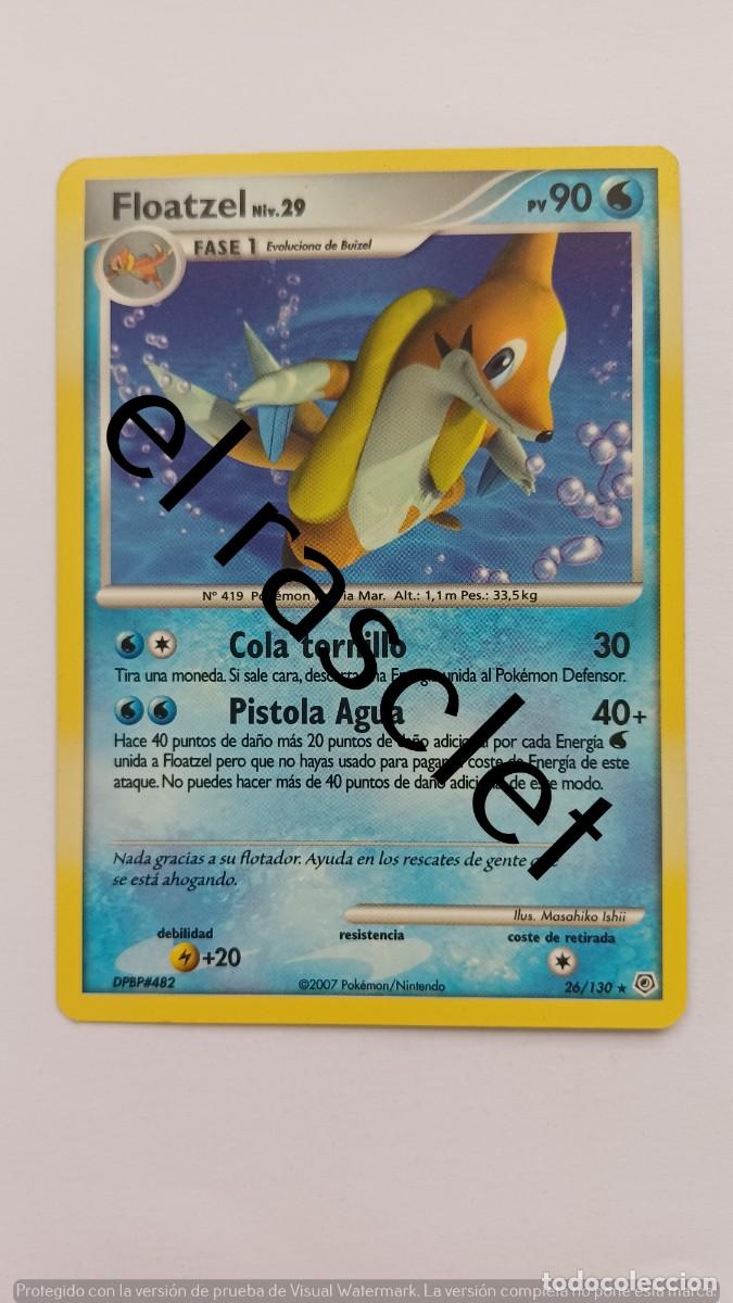 Trading Cards: CARTA FLOATZEL- POKEM&Oacute;N 2007 -26/130