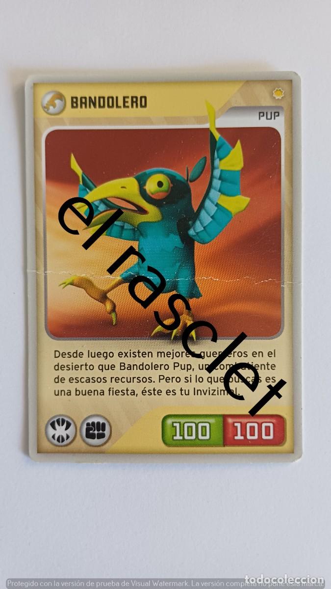 Trading Cards: CARTA INVIZIMALS -PANINI.-BANDOLERO -PUP-N&ordm; 094