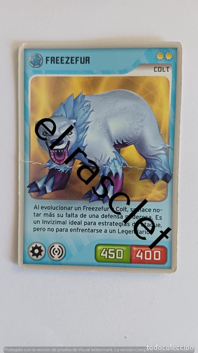 Trading Cards: CARTA INVIZIMALS -PANINI.-FREEZEFUR -COLT-N&ordm; 050