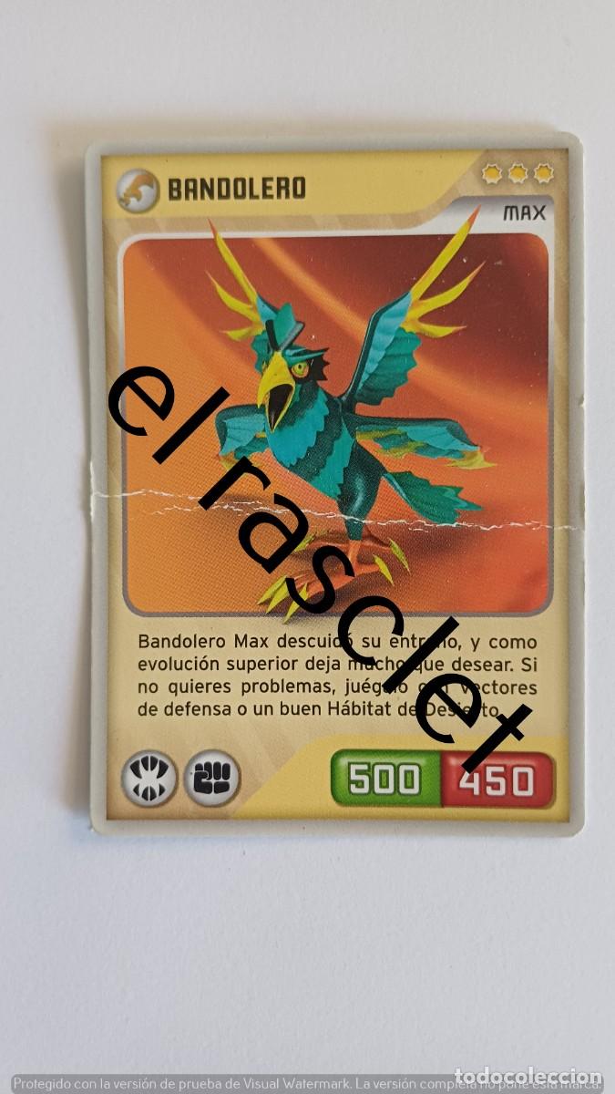 Trading Cards: CARTA INVIZIMALS -PANINI.-BANDOLERO -MAX-N&ordm; 096