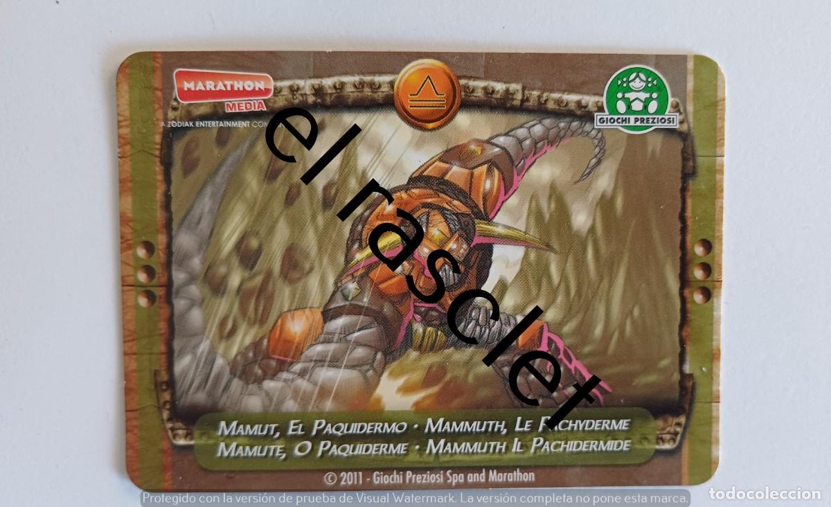 Trading Cards: CARTA /CROMO GORMITI SERIE MARATHON MEDIA:MAMUT