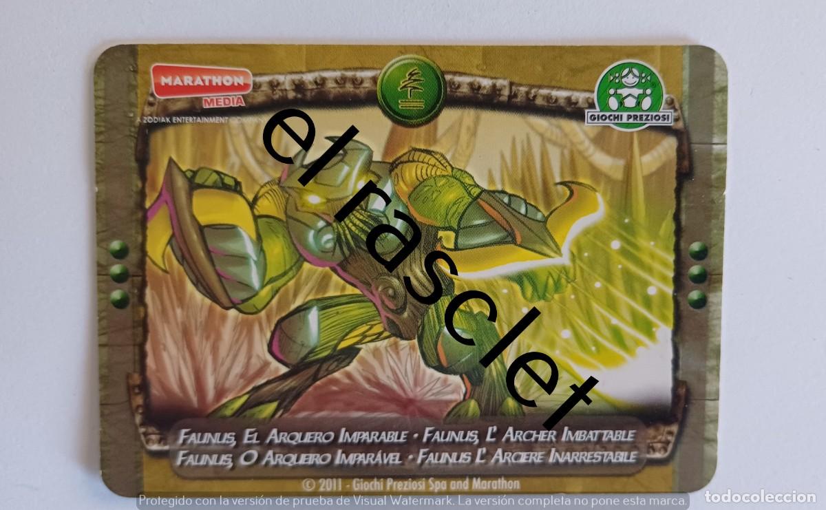 Trading Cards: CARTA /CROMO GORMITI SERIE MARATHON MEDIA:FAUNUS