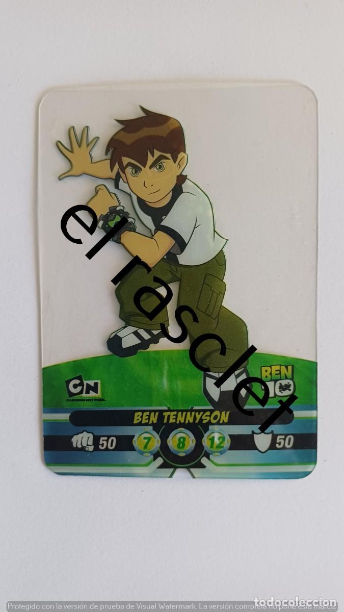 Trading Cards: CARTA /CROMO LAMINCARD BEN 10, BEN TENNYSON