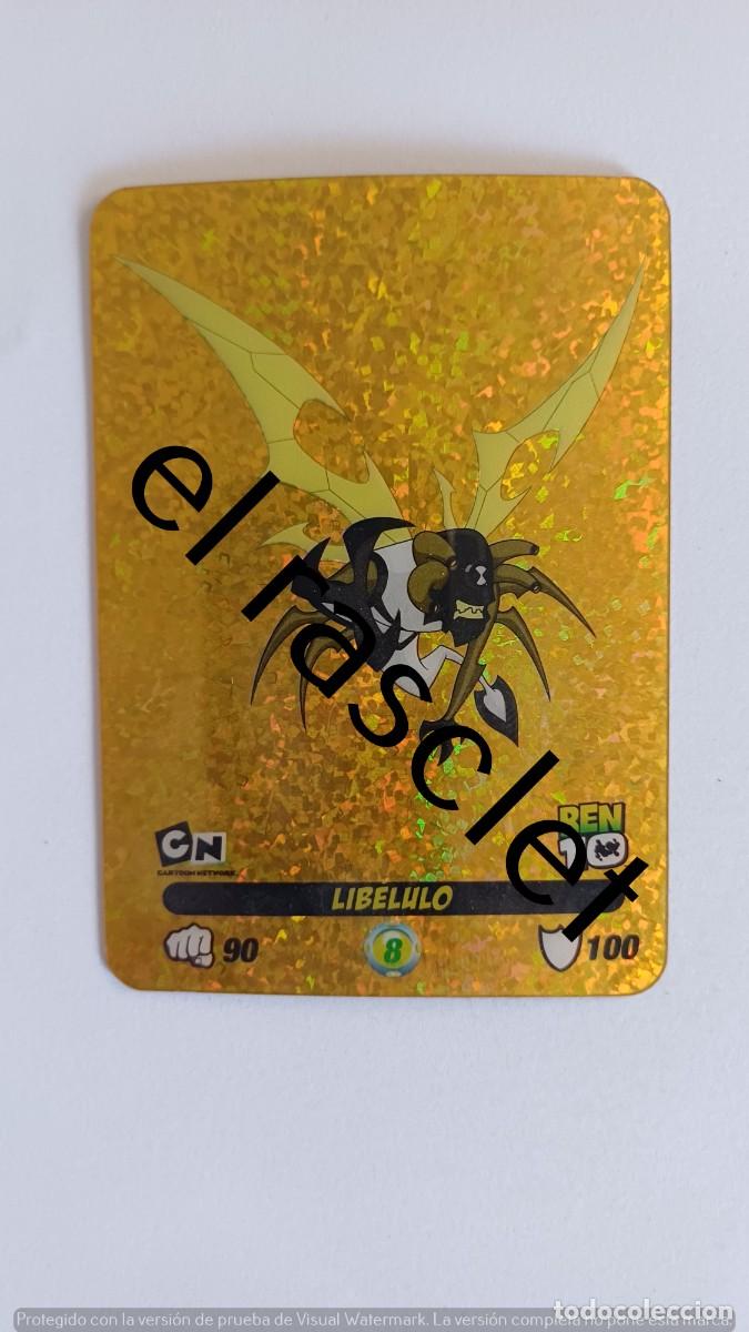 Trading Cards: CARTA /CROMO LAMINCARD BEN 10, LIBELULO