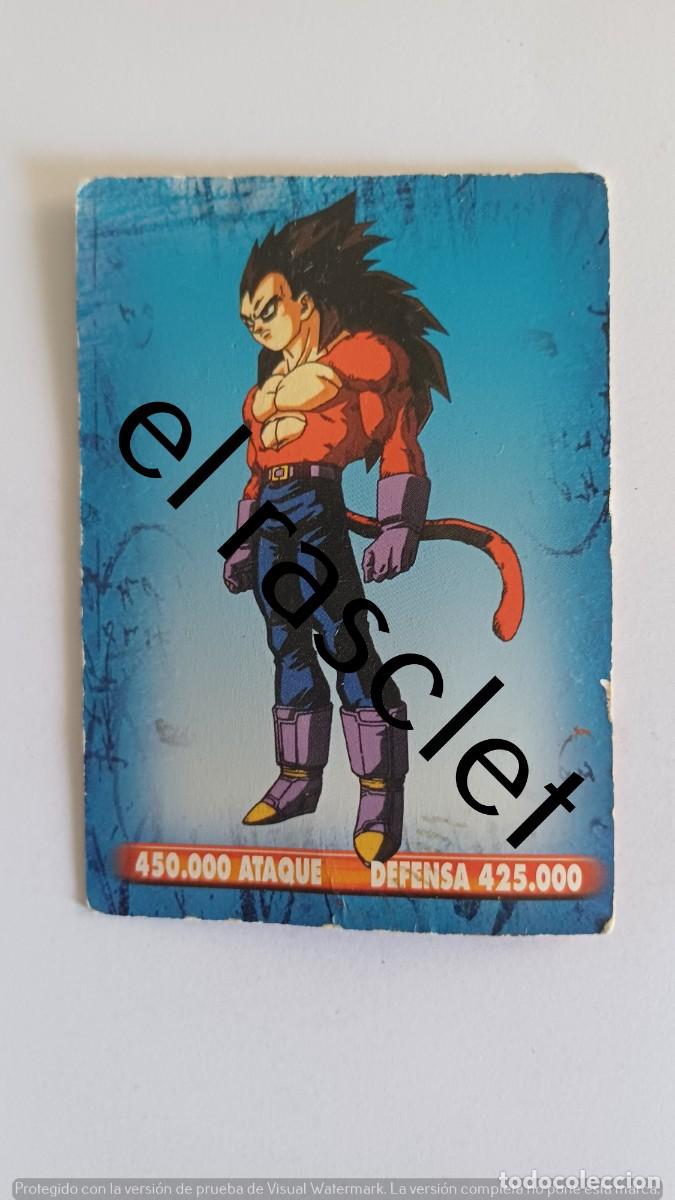 Trading Cards: CARTA /CROMO DRAGONBALL- PANNINI - POWER FORCE-VEGETA 4