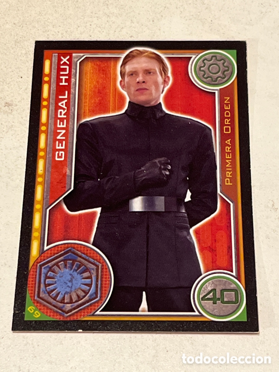 Trading Cards: perd&oacute;n por ser el &uacute;ltimo diaCromo Star Wars Topps Trading Card N&deg;69 General Hux