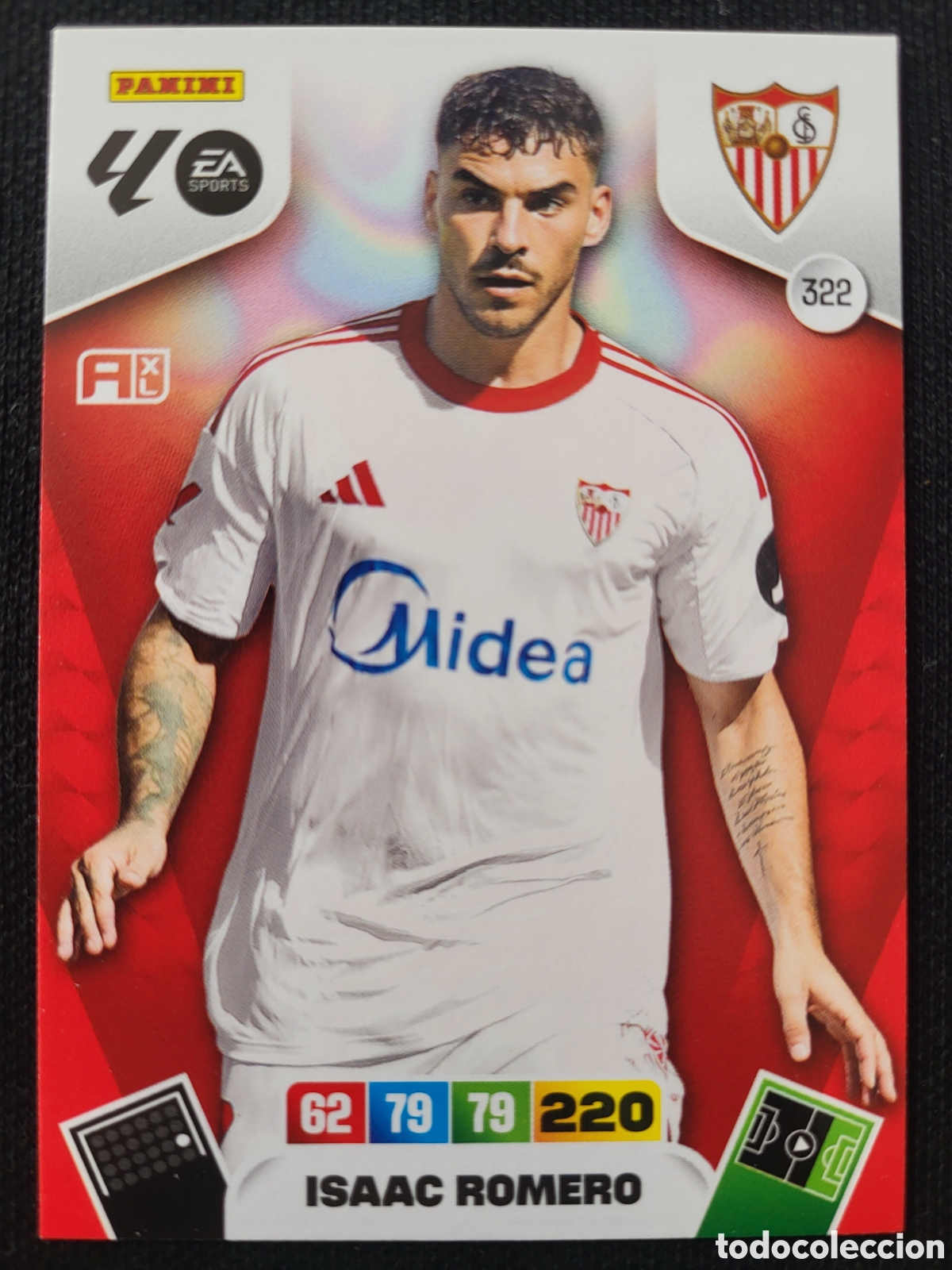 Trading Cards: 322 Isaac Romero / Adrenalyn XL 2025