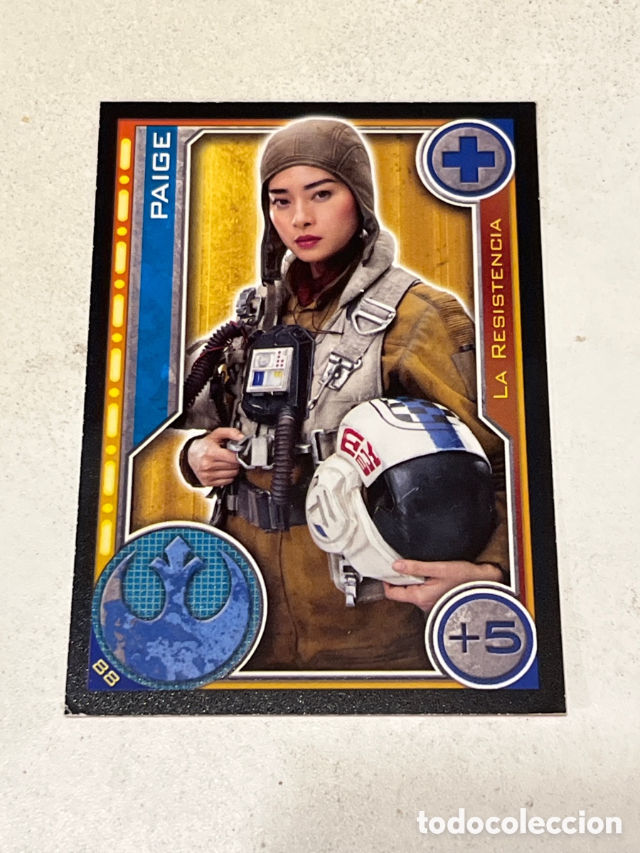 Trading Cards: Cromo Star Wars Topps Trading Card N&deg;88 Paige