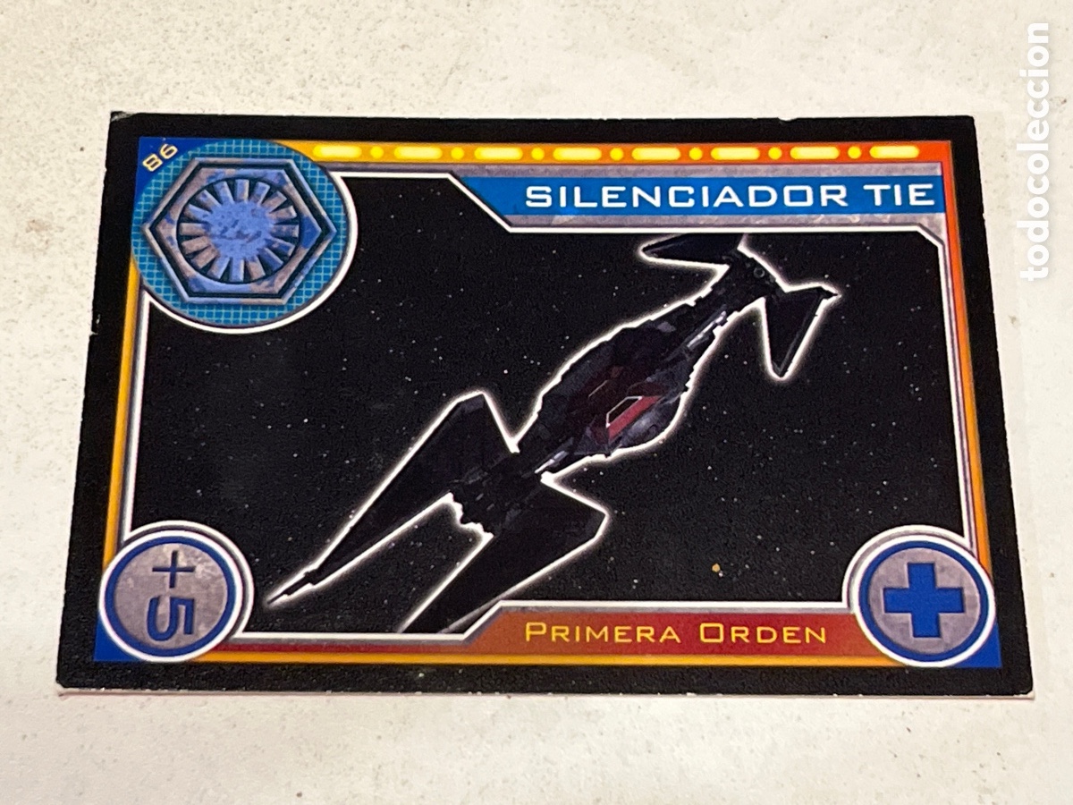 Trading Cards: Cromo Star Wars Topps Trading Card N&deg;86 Silenciador Tie