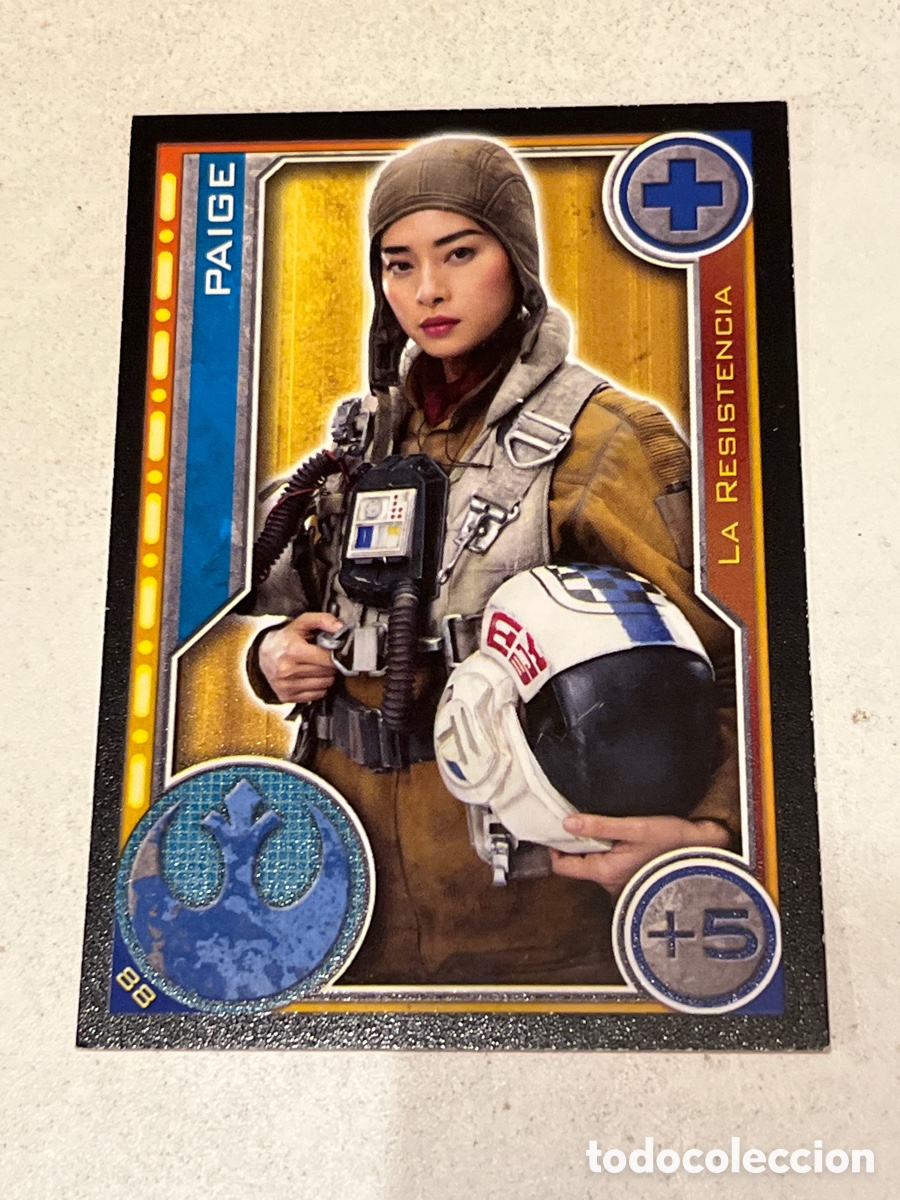 Trading Cards: Cromo Star Wars Topps Trading Card N&deg;88 Paige