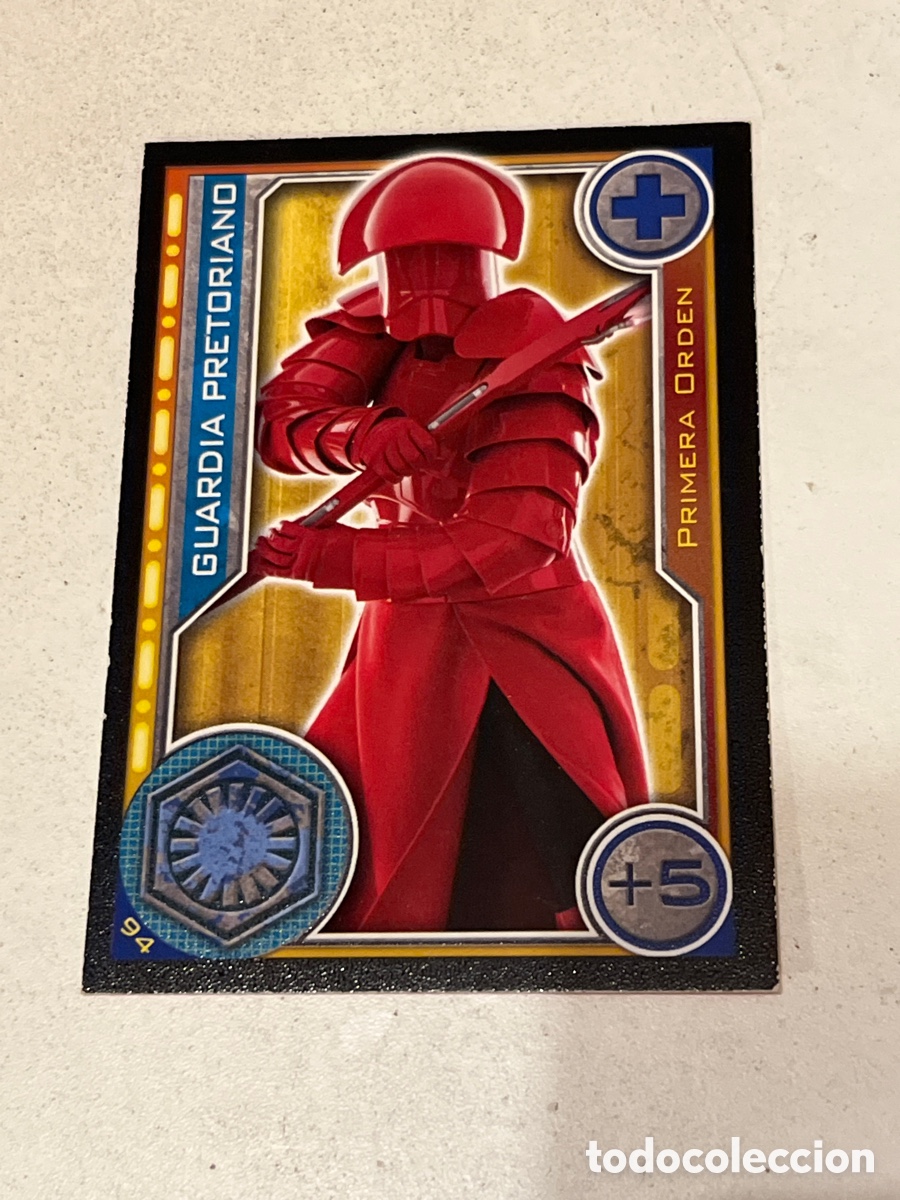 Trading Cards: Cromo Star Wars Topps Trading Card N&deg;94 Guardia Pretoriano