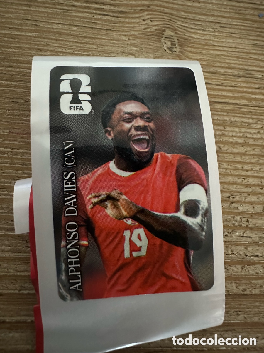Trading Cards: ALPHONSO DAVIES CANADA COCA COLA CC7 MUNDIAL 2026 WORLD CUP USA MEX CAN 26 PANINI