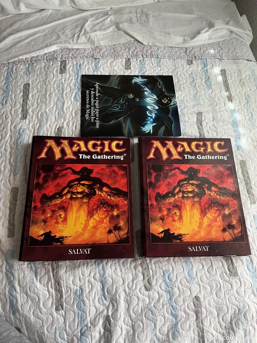 Trading Cards: 2 CARPETAS ENCICLOPEDIAS DE SALVAT MAGIC THE GATHERING 2005 - TCG KREATEN