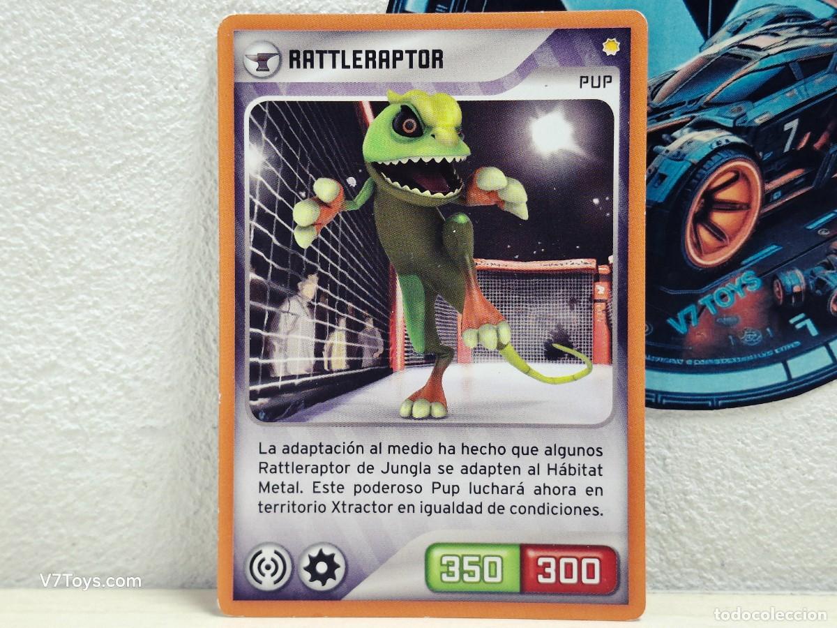 Trading Cards: Carta Rattleraptor 193 Invizimals 2014 Panini