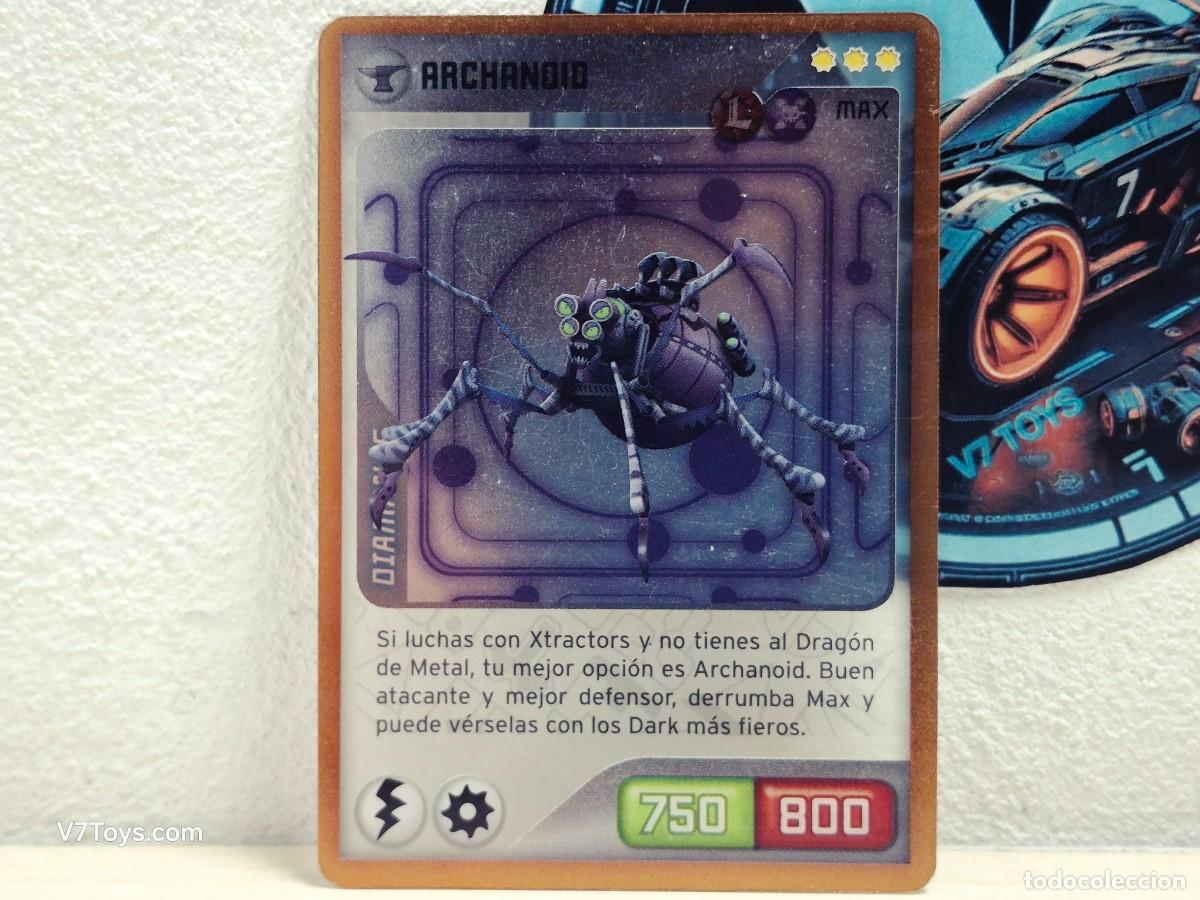 Trading Cards: Carta Archanoid 205 Invizimals 2014 Panini