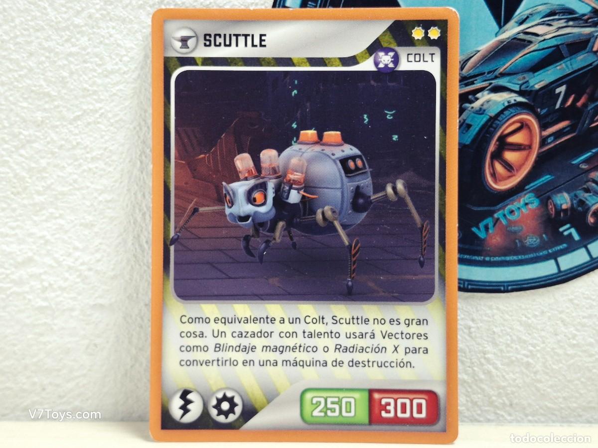 Trading cards: Carta Scuttle 208 Invizimals 2014 Panini - Foto 1