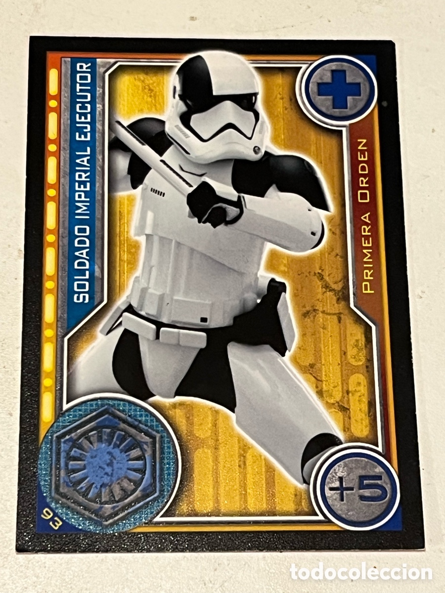 Trading Cards: Cromo Star Wars Topps Trading Card N&deg;93 Soldado Imperial Ejecutor