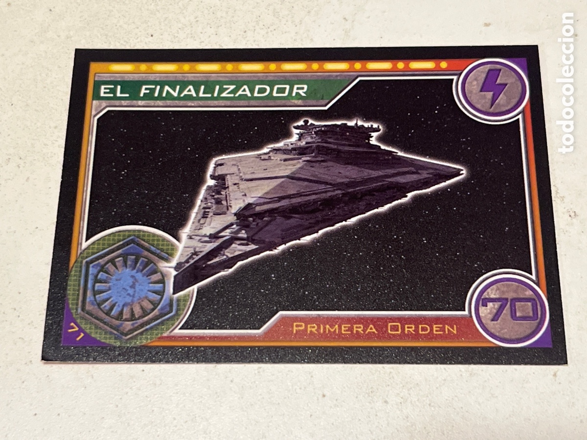Trading Cards: Cromo Star Wars Topps Trading Card N&deg;71 El Finalizador