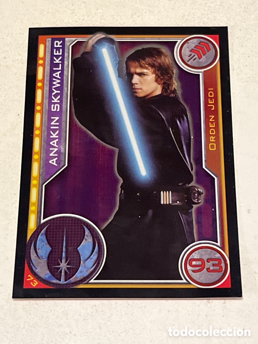 Trading Cards: Cromo Star Wars Topps Trading Card N&deg;73 Anakin Skywalker