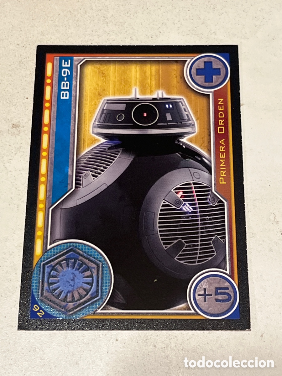Trading Cards: Cromo Star Wars Topps Trading Card N&deg;92 BB-9E