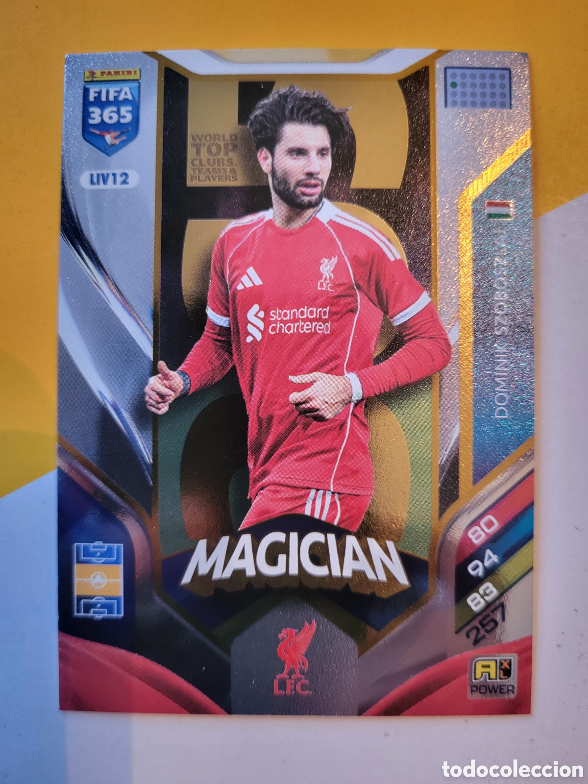 Trading Cards: LIV12 Dominik Szoboszlai [Power] Magician / Adrenalyn XL FIFA 365 2026