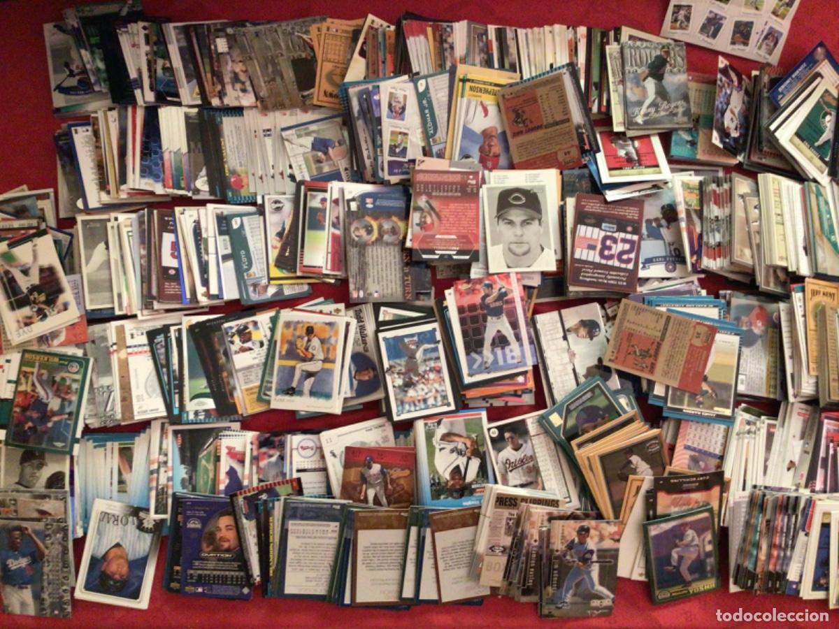 Trading Cards: Lote de 1500 cromos de b&eacute;isbol, 5 kg de peso