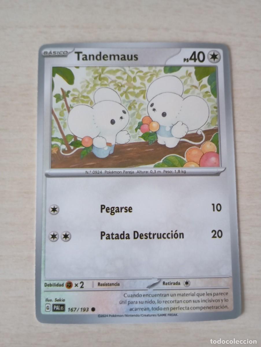 Trading Cards: Carta Pok&eacute;mon Tandemaus proxy