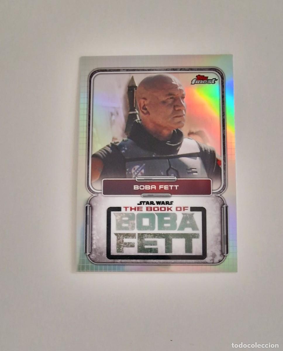 Trading Cards: Topps Finest Star Wars The Book of Boba Fett