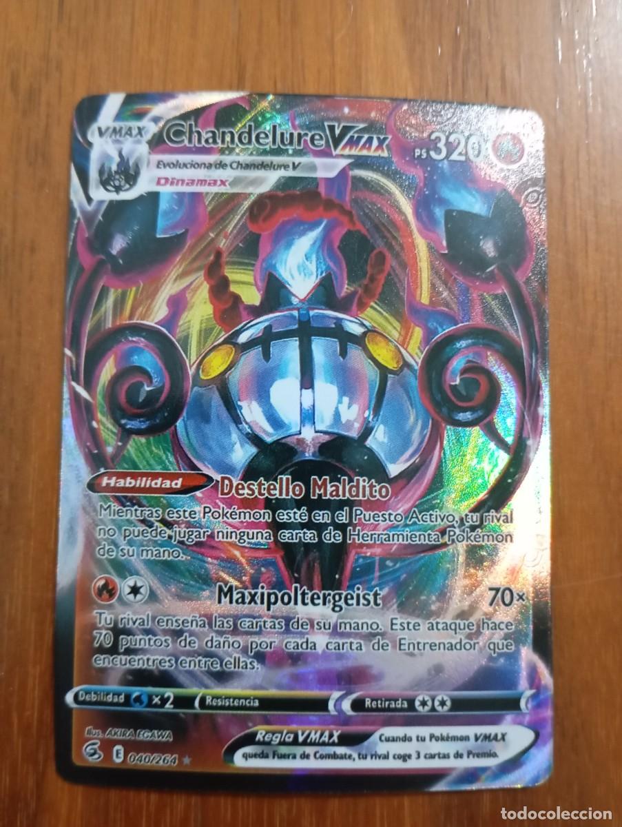 Trading cards: CROMO. POKEMON. CHANDELURE. VMAX - Foto 1