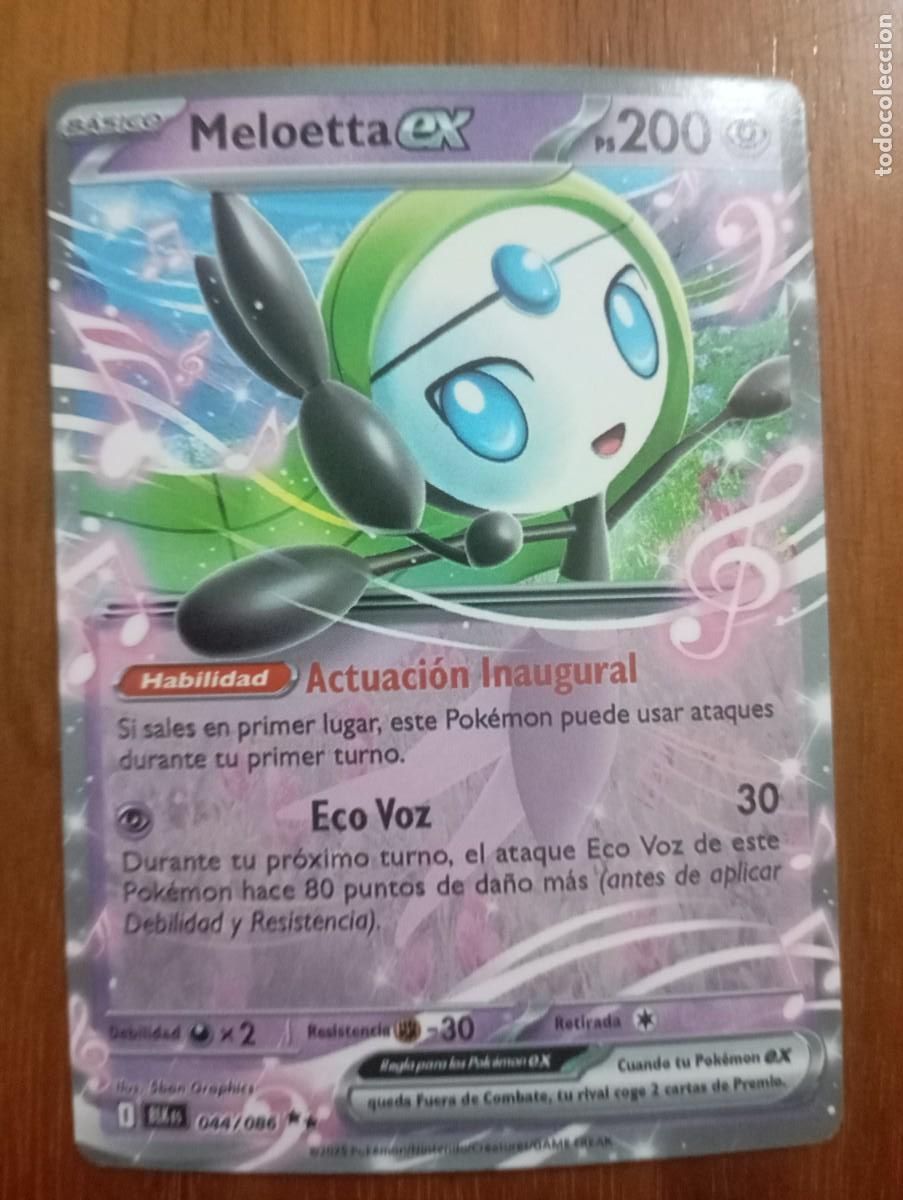 Trading cards: CROMO POKEMON. MELOETTA. EX. - Foto 1